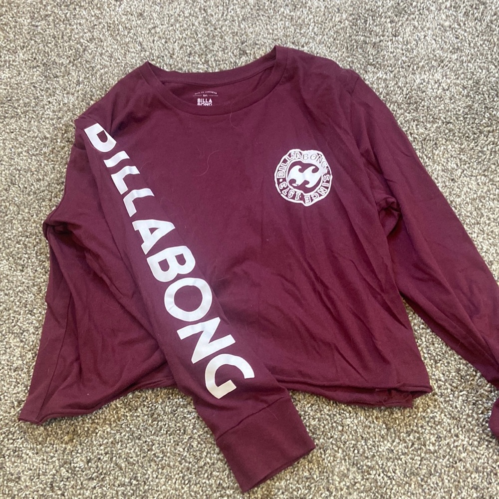 Billabong crop long sleeve